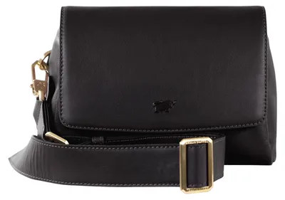Immagine prodotto di Borsa a tracolla LOTTA, modello XS, nera, in pelle, da donna