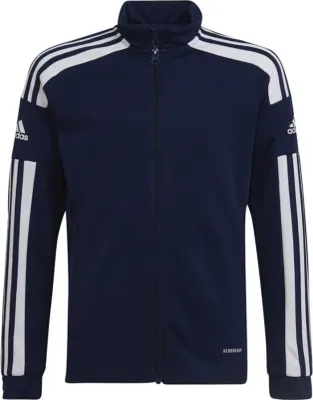 Produktbild von Adidas Squadra 21 Trainingsjacke Kinder - Marine / Weiß | Größe: 176