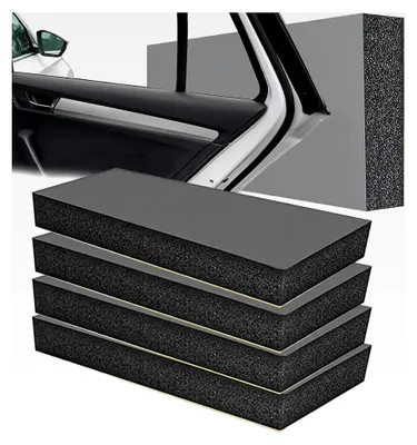 Produktbild von Wandschutz für Garagen 4er Set, Selbstklebender Kantenschutz aus Schaumstoff, 3 cm Extra Dick für Garagentore und Wände