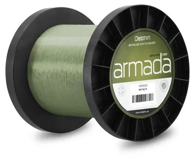 Produktbild von Delphin ARMADA Carp grün 0,35mm 9,2kg 4090m