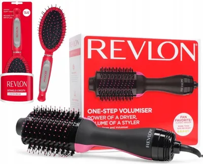 Obrázok produktu pre Revlon Pro Collection Sušička S Kefou Na Vlasy S Iónovou Technológiou - Kučery