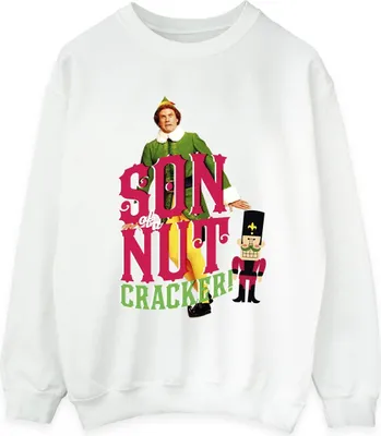 Obrázok produktu pre Elf - "Son Of A Nutcracker" mikina pre ženy BI16701 (3XL) (biela)