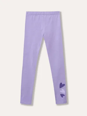 Produktbild von Mädchen-Leggings Hearts  - Violett - 104