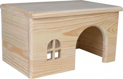 Produktbild von Dřevěný domeček Trixie bez hřebíků - 28 x 16 x 18 cm