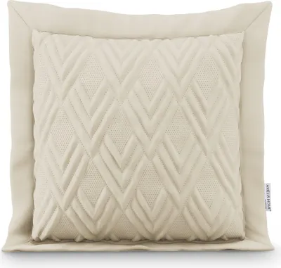 Produktbild von Kissenbezug 2er Set mehre Größen / Farben Wohnzimmer Deko Dekokissen 45x45 cm Beige