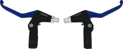 Produktbild von Singlespeed Bremshebel Alhonga Aluminium Blau – Lenker 22,2 mm