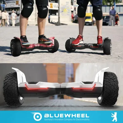 Produktbild von Bluewheel Hoverboard HX510_BL - 8.5" Vollgummireifen - LED-Scheinwerfer