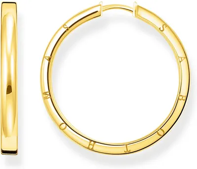 Produktbild von Thomas Sabo CR686-413-39 Ohrringe Creolen Damen Groß Sterling-Silber Vergoldet