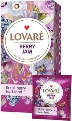 Produktbild von Lovare Tee Beerenmarmelade 24Btl