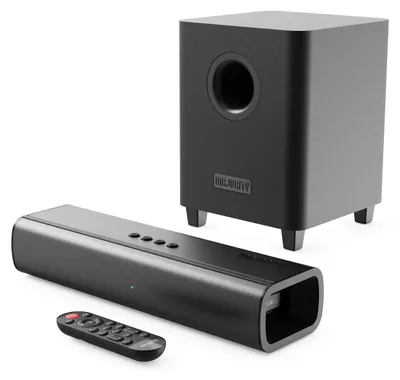 Produktbild von Soundbar, kabellos - 200W - 2.1-Kanal-System - Mit Subwoofer - HDMI ARC - Bluetooth - Schwarz