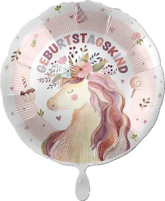 Produktbild von 18"/Ø43cm Folienballon  "Geburtstagskind"