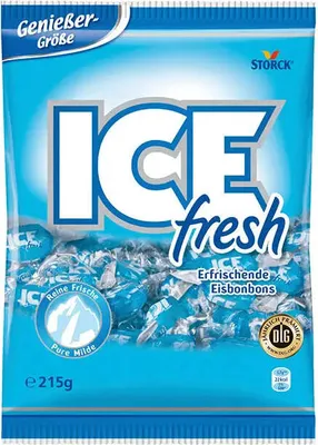 Produktbild von Storck Erfrischende Eisbonbons - Ice Fresh 215 Gramm 1 Packung
