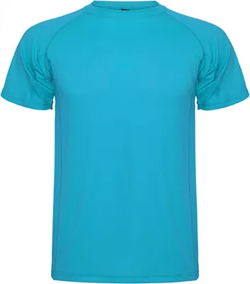 Produktbild von Roly CA0425 | Herren Montecarlo T-Shirt, Piqué - Farbe: Turquoise 12 - Größe: S