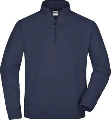 Produktbild von Round-Neck Zip navy, Gr. M
