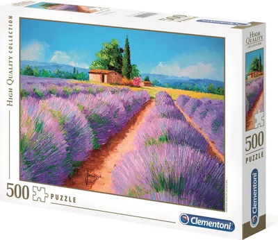 Image de Clementoni puzzle 500 Parfum lavande 35073