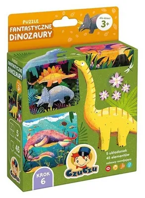 Image de CZUCZU CzuCzu puzzle dinosaures fantastiques 94188