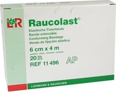 Obrázok produktu pre Elafix Obväzy Raucolast 6 cm bez celofánu 20 ks