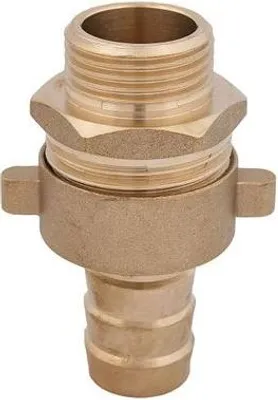 Obrázek produktu pro Js Standrohrverschraubung         3Tlg.,Flachdichtend,Ag 1 1/4",Ms