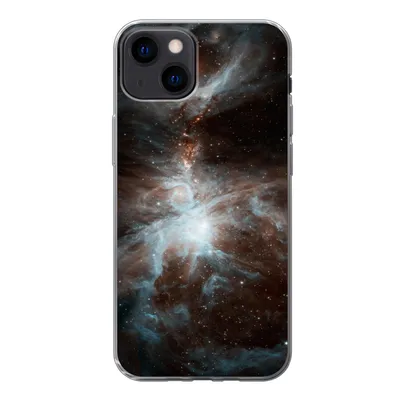 Produktbild von MuchoWow® Handyhülle Schutzhülle Hülle für iPhone 13 Galaxie - Planet - Sterne Silikon Softcase Handy Hülle - Karteninhaber