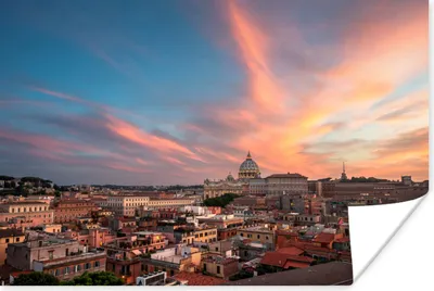 Produktbild von MuchoWow® Poster Rom - Hauptstadt - Italien 60x40 cm - Schlafzimmerdekoration