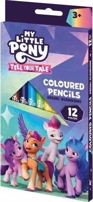 Produktbild von "My Little Pony" Dreikant-Malstifte, 12 Farben, 312024052
