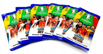 Produktbild von Match Attax Euro 2024 Germany Cards / 6 Packets / 48 Cards !!!