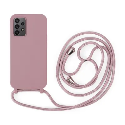 Produktbild von Handykette für Samsung Hanyhülle mit Band Hülle mit Kodel Smartphone Halskette Galaxy A23 Rosa