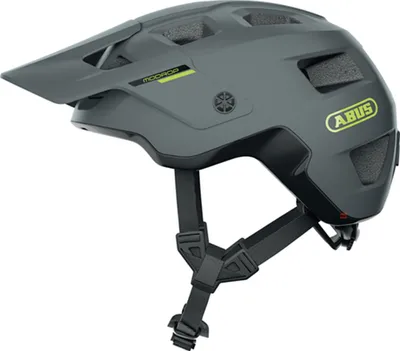 Obrázok produktu pre Prilba ABUS MTB MoDrop - robustná cyklistická prilba s dobrou ventiláciou pre horských cyklistov - individuálny strih - unisex - sivá matná, veľkosť M (54-58 cm)