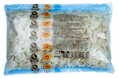 Produktbild von Parmigiano Reggiano Käse in Flocken 500g - Ghidetti