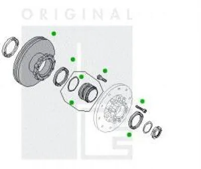 Produktbild von Luk Schraubensatz, Schwungrad  411 0140 10