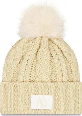 Image de Bonnet d'hiver New Era - CABLE KNIT New York Yankees