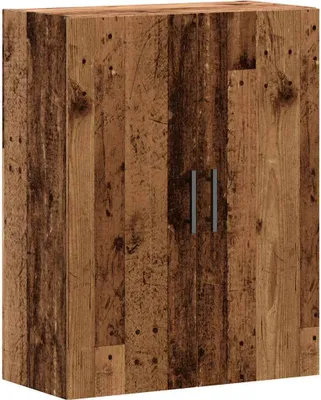 Image de Armoire murale vieux bois 69,5x34x90 cm