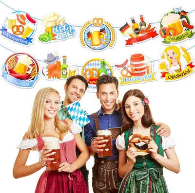 Immagine prodotto di Decorazioni per tende a tema , ghirlanda di birra, set decorativo