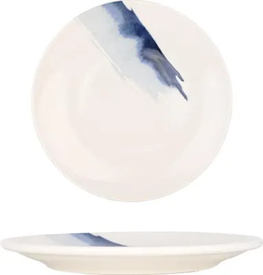 Image de Bonna Assiette à dessert - Blue Wave - Porcelaine - 17 cm