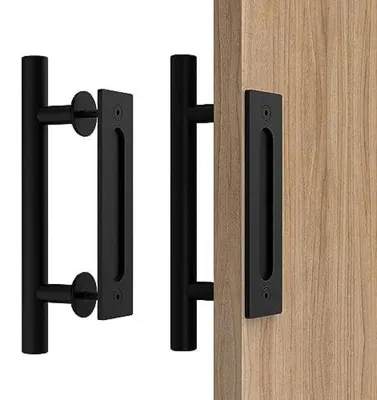 Produktbild von (300×60×48) Scheunentorgriff, Türgriff für Garage, Vintage-Schiebetürgriff