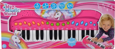 Produktbild von Simba Toys 106832445 My Music World - Einhorn Keyb