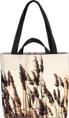 Produktbild von VOID Schilff See Sommertag Tasche 33x33x14cm,15l Einkaufs-Beutel Shopper Einkaufs-Tasche Bag