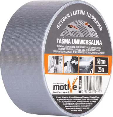 Zdjęcie produktu dla Taśma uniwersalna 50mm/25m szara Motive