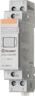 Produktbild von Finder Installations-Relais 22.22.8.230.4000 2S 20A 230VAC