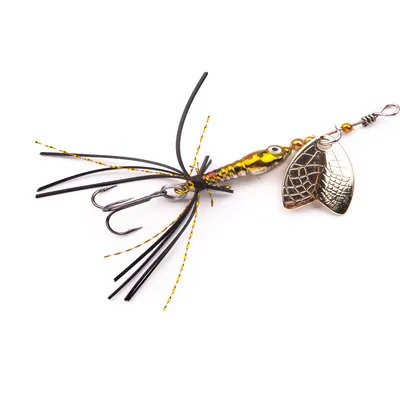 Produktbild von Spro Larva Mayfly Micro Spinner 5cm 4g - Spinnköder, Farbe:Brown Trout
