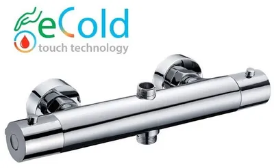 Obrázok produktu pre Sprchová batéria termostatická COOLTOUCH pre 2 odberné miesta, chróm