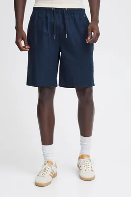 Produktbild von Blend BHShorts Herren Shorts aus Leinenmix kurze Hose mit Kordelzug Eingrifftaschen Relaxed fit