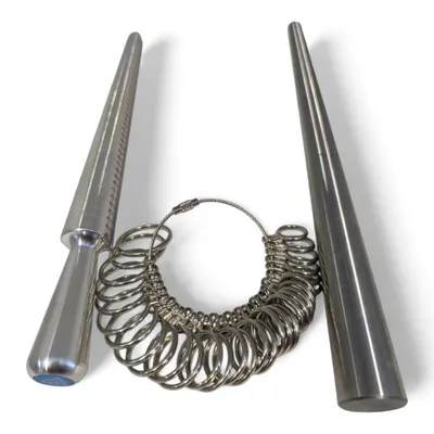 Produktbild von 3 teiliges Ringmaß Set Ringdorn Ringstock US Einstellwerkzeug