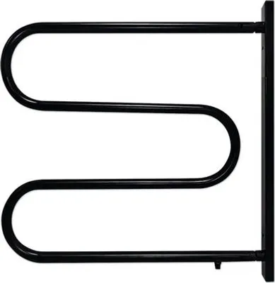 Obrázok produktu pre Elektrický sušiak na uteráky VÁH 56,5 x 47,5 cm 40 W čierna lesklá