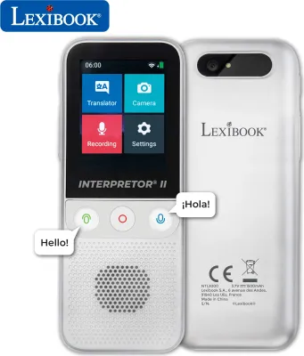 Obrázek produktu pro LEXIBOOK Sprachübersetzer 137Sprachen WLAN Kamera Foto/Memo Übers. ws NTL3000