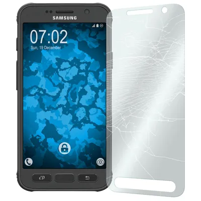 Produktbild von 1er-Pack PhoneNatic Glas-Folie klar  kompatibel mit Samsung Galaxy S7 Active - Panzerglas für Galaxy S7 Active