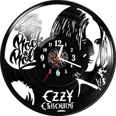 Zdjęcie produktu dla Zegar ścienny z płyty winylowej Ozzy Osbourne 1492.14