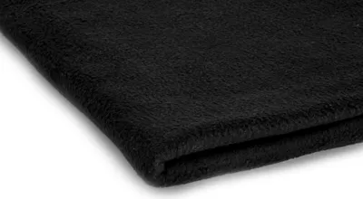 Obrázek produktu pro Polar Fleece tkanina, pletené rouno 410 g/m² černá 50 x 155 cm
