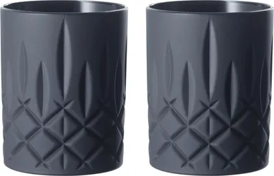 Zdjęcie produktu dla Nachtmann Noblesse Whisky Tumbler Black Edition Zestaw 2 sztuk