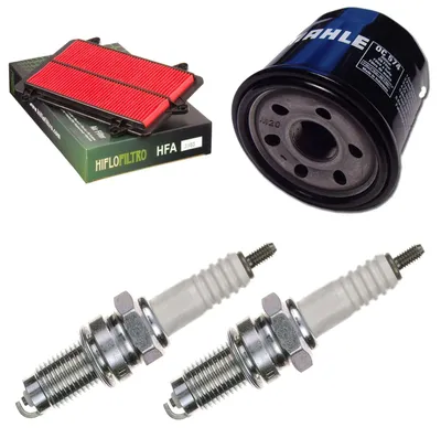 Obrázok produktu pre Servisná sada pre Suzuki TL 1000 R 1998–1999: vzduchový filter, olejový filter, zapaľovacie sviečky od pamoto –